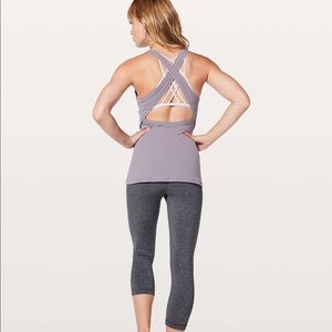 Lululemon all you do tank in dusty dawn